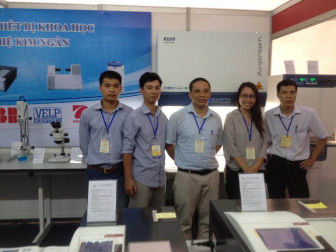 Esco Việt Nam tham gia triển lãm Medipharm 2014 tại Hà Nội